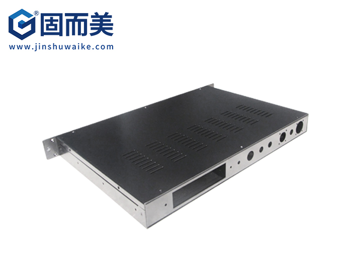 1u標準機箱外殼|工業(yè)路由器外殼|網關設備外殼|固而美金屬外殼定制|鈑金設計加工